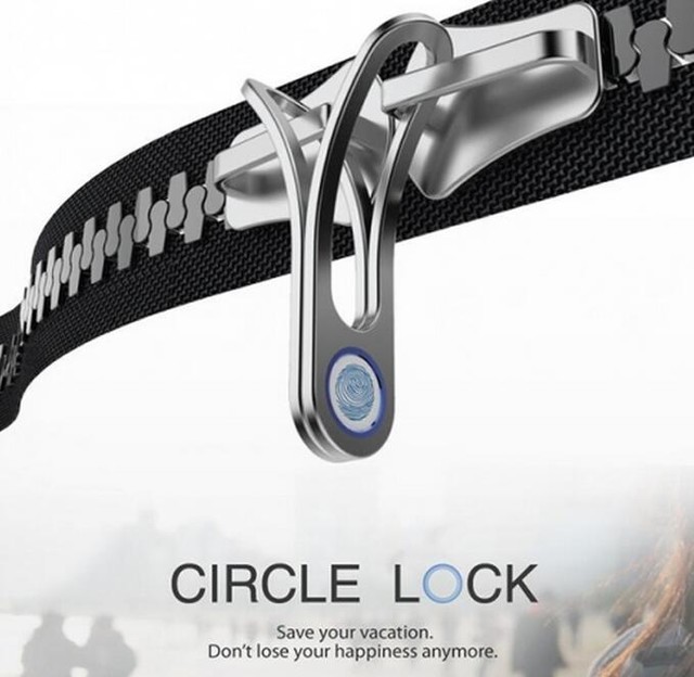 背包拉鏈衛(wèi)士 指紋防盜拉鏈讓出行更安全_家電新聞-中關(guān)村在線